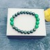 Faceted Malaysian Jade and Seraphinite beaded bracelet