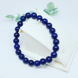 Lapis Lazuli Beaded Bracelet 8 mm