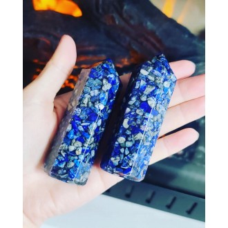 Lapis Lazuli Orgonite Crystal Points