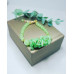 Green Cat Eye chips and beaded bracelets