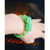 Green Cat Eye chips and beaded bracelets