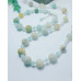 Amazonite, Aquamarine Quartz necklace and bracelet set