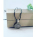 5 Blessings silver plated Amulet with a black cord