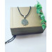 5 Blessings silver plated Amulet with a black cord