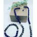 Lapis Lazuli, Labradorite Necklace and bracelet set 8 mm