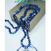 Lapis Lazuli Parfum bottle Point beaded long necklace