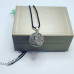 Medicine Buddha silver plated Amulet with a black cord