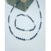 Faceted Hematite Minimalist Necklace and bracelet set