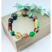 Mixed Natural Crystal handcrafted bracelet