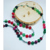 Rainbow Agate, Seraphinite, Hematite, Tree of Life charm necklace