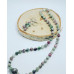 Faceted Agate necklace and earrings set
