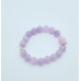 Kunzite, Buddha charm bracelet 10 mm