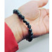 7 Chakra Crystals, Labradorite Om charm bracelet 6 mm