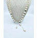 Freshwater round Pearls, Baroque Pearl charms necklace