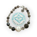 Pearls, Labradorite, Grey Jasper, Hematite, clasp bracelets