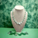 Raw and Beaded Amazonite Harmony Jewellery charm branded necklace