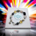 Mixed Crystal Bracelets with Harmony charm