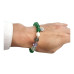 Malasyan Jade, Fluorite, Freshwater Pearl charm bracelet